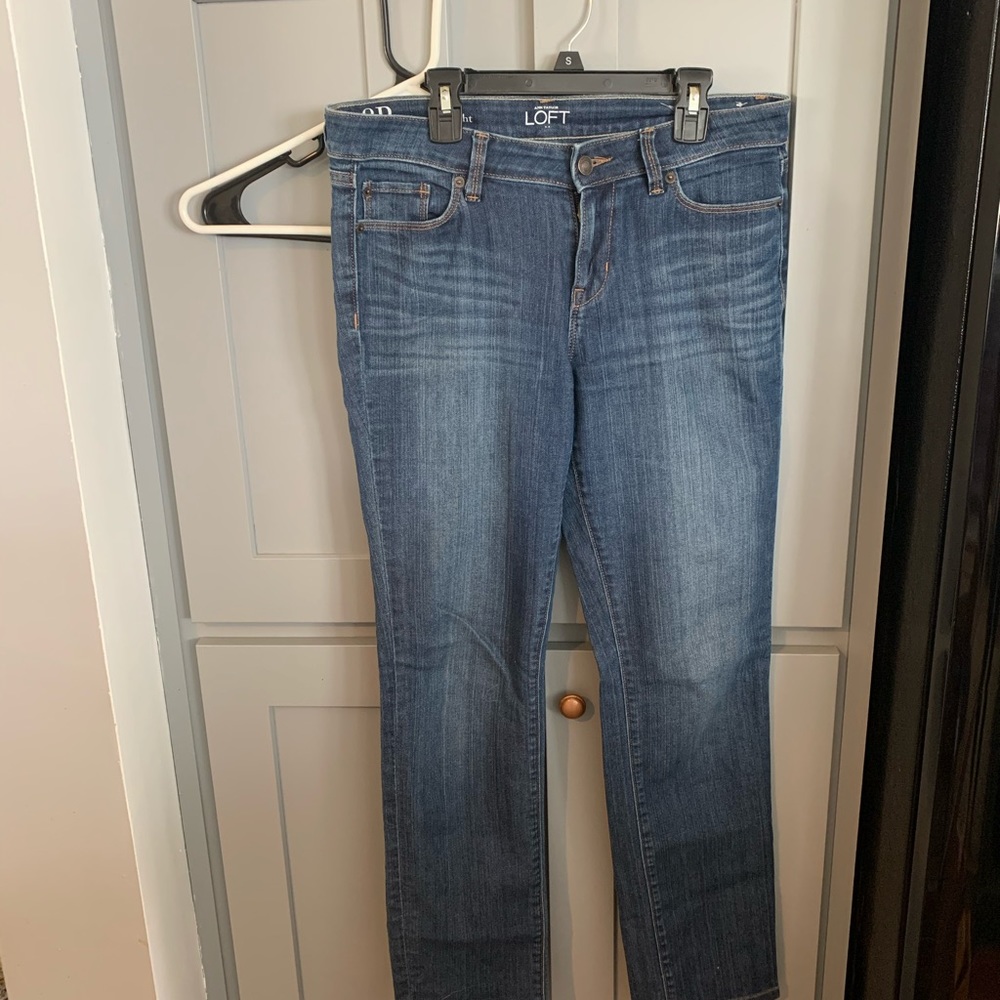 Loft  straight leg jeans